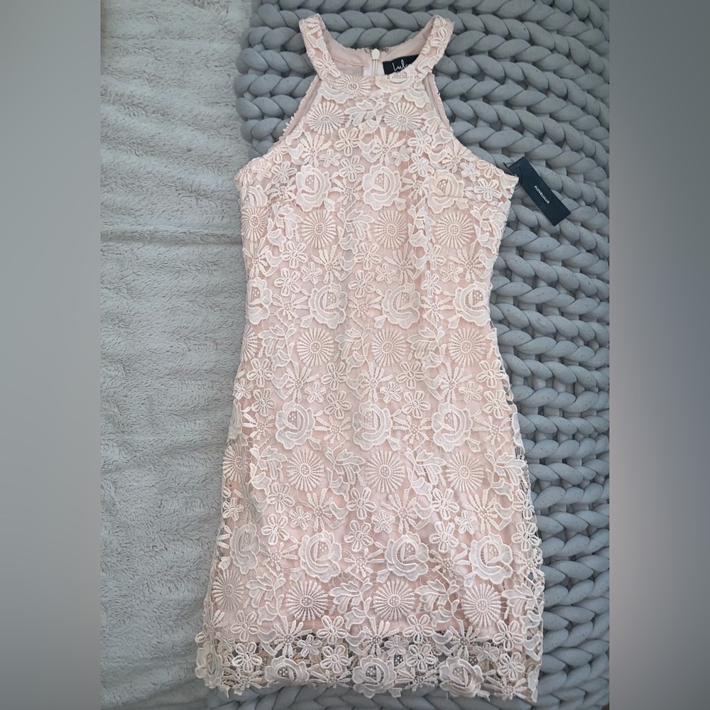 LULU’S BLUSH DRESS